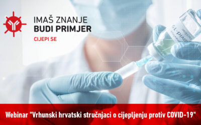 Sudjelujte na webinaru “Vrhunski hrvatski stručnjaci o cijepljenju protiv COVID-19″